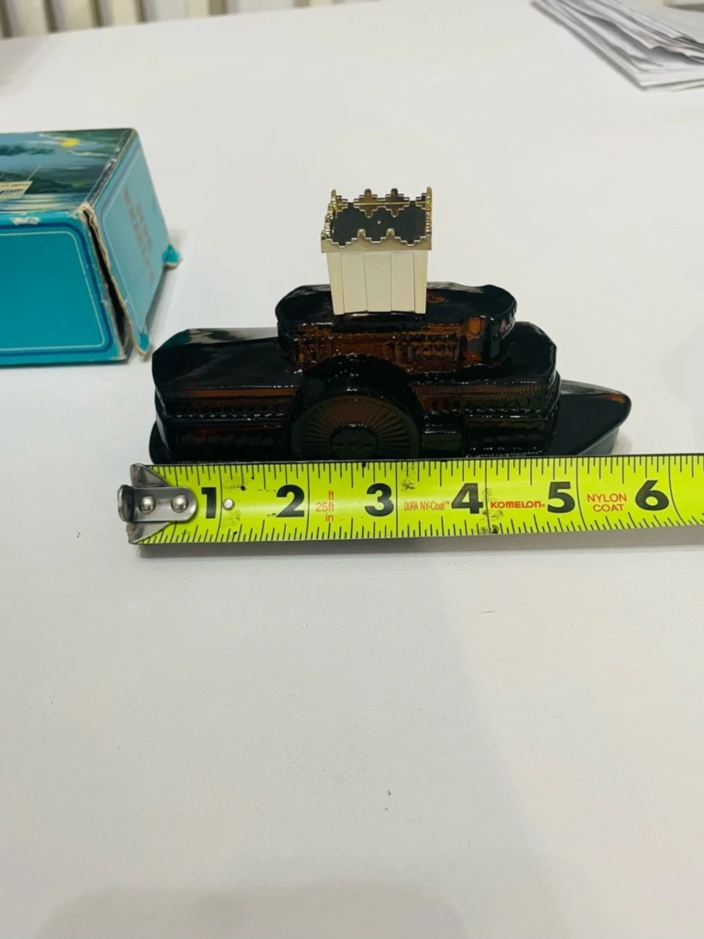 NWT AVON Vintage 1970s Side Wheeler Steamboat Decanter‎ After Shave